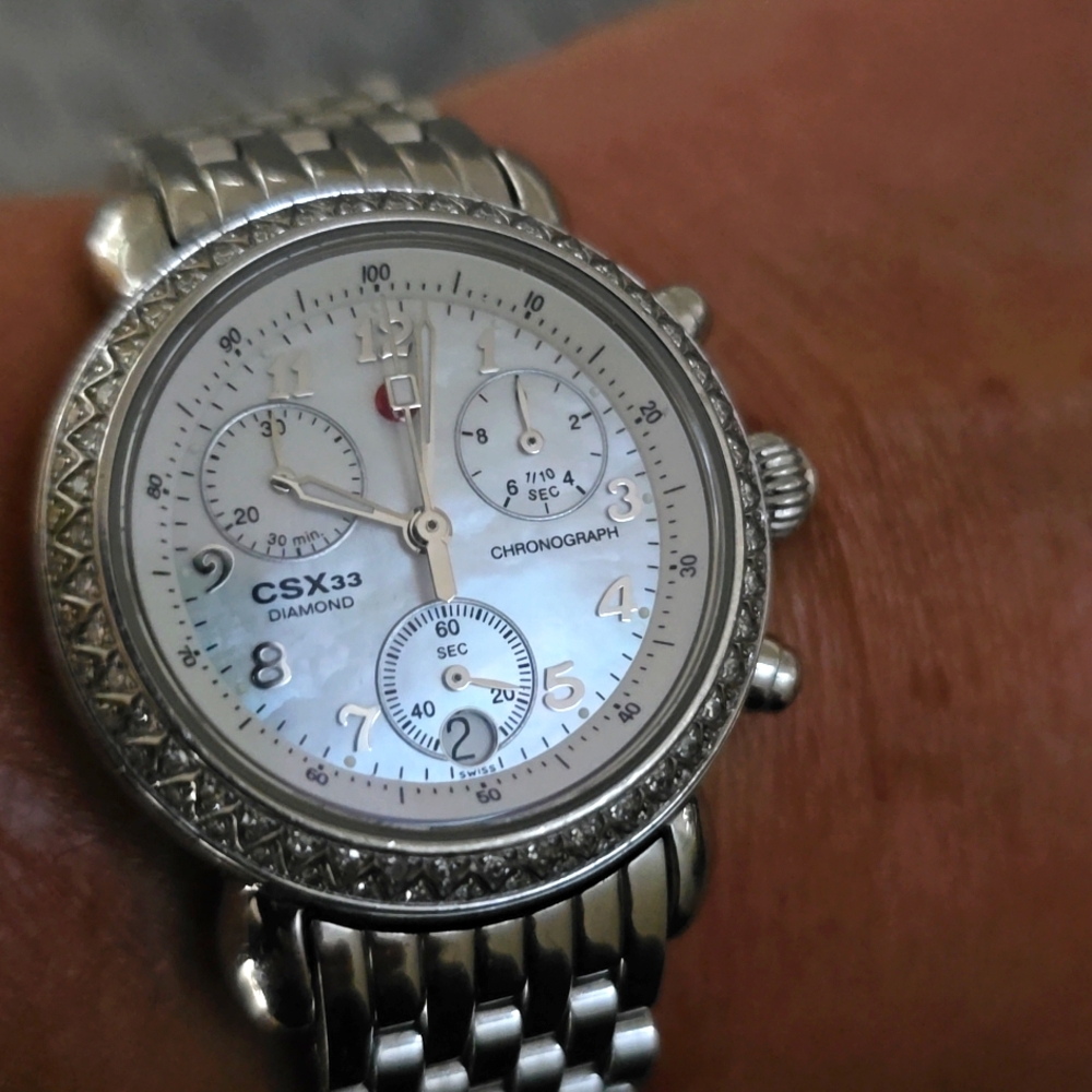 Michele diamond Watch